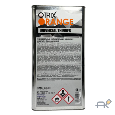 РАСТВОРИТЕЛЬ БАЗОВЫЙ 5л OTRIX